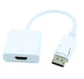 Fe-hh-dp-4in My Cable Mart 4 Inch Displayport Source Male To Hdmi Destination Female Adapter