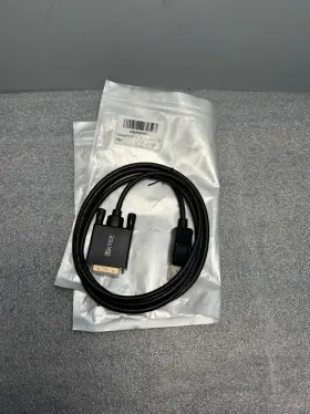 X00253pbtl My Cable Mart Fe-mdd-15 6ft Mini Displayport To Dvi 30awg Gold Plated White