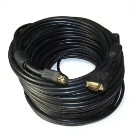 Ha-vga-150f My Cable Mart 150ft Premium Vga Male/male Triple-shielded With Ferrites Gold Plated