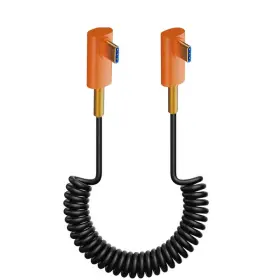 Mysruida Rdyf2025071704 0.6-3.6ft Usb 4.0 Type C Coiled Cable 40gbps Bidirectional Data