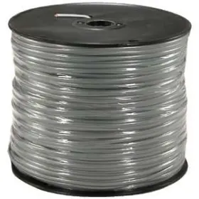 Nac Wire And Cables 682851703745 1000ft 4 Conductor Silver Satin Modular Cable Reel 28awg
