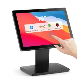 Pm15t-n Newhail 15-inch Touchscreen Pos Monitor Hdmi/vga Capacitive Screen Display With Heav