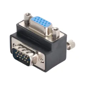 Nf-db-002-up Nfhk 90 Degree Up Angled Vga Svga Male To Female Extension Adapter For Monitor Pro