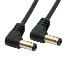 Nf-pw-051 Nfhk Dc Power 5.5 X 2.1mm / 2.5mm Male To 2.1/2.5mm Plug Cable Right Angl