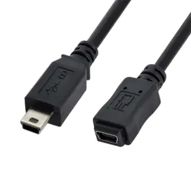 Nf-u2-049-0.5m Nfhk Usb 2.0 Hi Speed Mini 5pin Male To Female Extension Adapter Cable 50cm