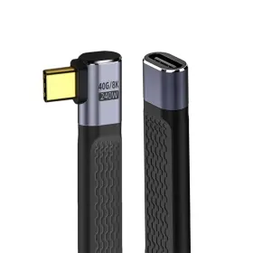 Nf-uc-040-0.13r Nfhk Usb4 Extension Cable Right Angled 13cm 40gbps 240w Power 8k 60hz Slim
