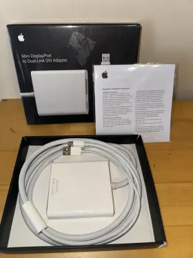 Mb571z No Mb571z/a New Open Box Apple Mini Displayport To Dual-dvi-link Adapter #2