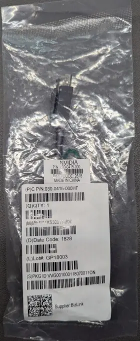 030-0415-00hf Nvidia 818240782439 Mini Displayport To P/n