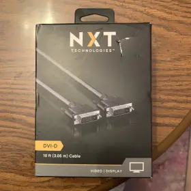 Nx29762 Nxt Technologies Dvi-d 10ft Cable For Video Display New Nib
