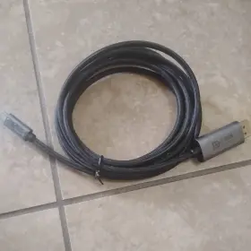 Ohb 4041-80406 Bidirectional Usb C To Displayport 2.1 Cable 16k Dp Cord 10 Ft