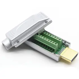Oiyagai 663591915599 2pcs Hdmi Adapter Breakout Board Connector With Metal Cover - Solderless Fre #2
