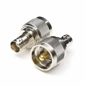 Pl259 Oiyagai 703931649699 2pcs Rf Coaxial Coax Adapter Bnc Female To Uhf Male Connector