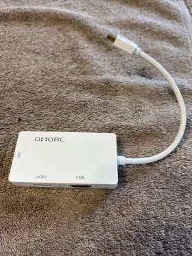 18k11 Omorc Mini Display Port Hdmi/vga/dvi Universal Adapter