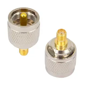 Pl-259 Onelinkmore 542015320949 Ham Radio Antenna Adapter Uhf Male To Sma Female Rf Pl259
