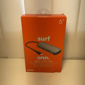 Onn 681131312912 Surf Usb-c 8-in-1
