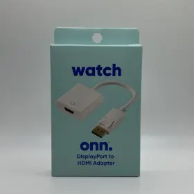 Ona19av030 Onn Watch Displayport To Hdmi Adapter Gold Plated B458