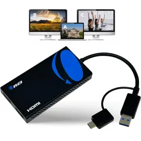 Orei 850031132511 Splitextend Hdmi Splitter Extended Display For Dual Monitor - Multi-moni