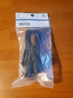 Pan Pacific S-pwr/f-6 6ft Computer Power Cord Black Cable S-pwr/f-6ft