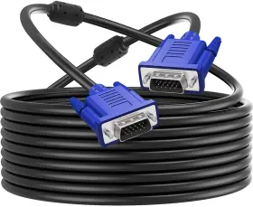 Pasow Psw-vga/30ft Vga To Cable Hd15 Male-male For Tv Computer Projector - 30ft