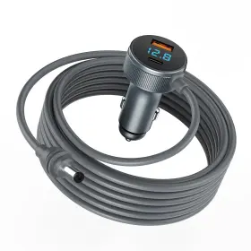 Sl-s01 Pausmam Starlink Mini Cable 3-in-1 Car Adapter With Digital 10ft Grey