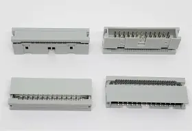 Pc Accessories 031420120016 10-pack 2x13 26p Dual Rows 2.54mm Shrouded Idc Male Header 26 Pins Connectors