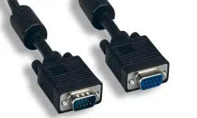 Pcc-00654 Pccables.com 100ft Svga Cable Monitor Ul2919 Hd15 Extension Male To Female