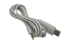 Pcc-87083 Pccables.com Usb Type-a White 3.5mm Trs Cable Pl2303 Chipset