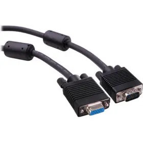 Vga-b110 Pearstone 100ft Premium Vga Male To Female Triple-shield Cable For Monitor