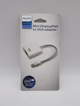 Sws92000a Phillips Sws92000a/27 Philips Mini Displayport To Vga Adapter - White