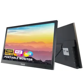 Se-14 Pjgcwb 15.6 Inch Portable Monitor 1080p Hd Usb-c Hdmi Second External For