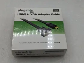 Plugable 819927010289 Hdmi To Vga Adapter 6ft 1.8m Converter Cable