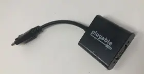 Plugable 819927011187 Dpm-vgaf Displayport To Vga Adapter Supports Windows And Linux Systems