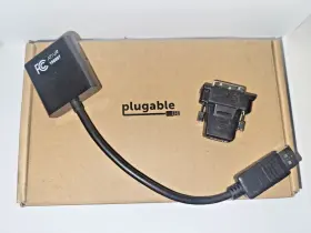 Av198997 Plugable Hdmi To Dvi Adapter Cable With Converter New Open Box