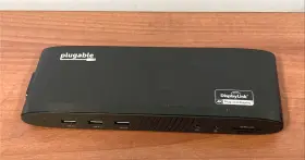 Ud-6950pdh Plugable Displaylink 4k Plug And Display Usb-c Dual Monitors Laptop Charger #3