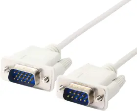 Rjm478 Pngknyocn 4.5 Feet Db 9 Pin Male To Vga 15 Adapter Cable Rs232 Black