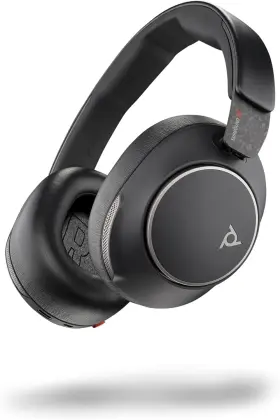 2-221965-333 Poly Voyager Surround 80 Uc Bluetooth Headset Plantronics Noise-canceling Mics