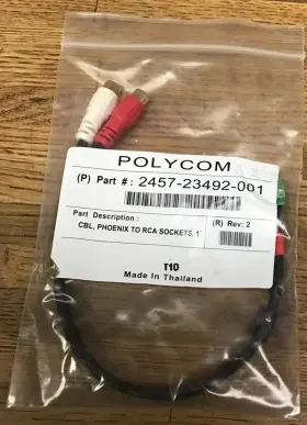2457-23716-001 Polycom 10p Mod-kyd Walta Jk 18 Inch Cable