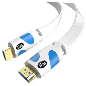 Fmi-30ft-b Postta Flat Hdmi Cable 30 Feet 4k Hdmi2.0 Support 30ft Pale Blue
