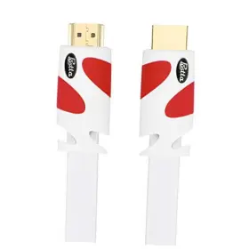 Jst-570 Postta Flat Hdmi Cable 30 Feet 2.0 Cord Support 4k 3d 30ft Red
