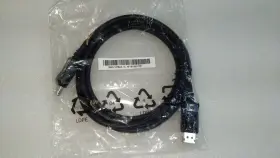 187baa Premium Display Port Cable Male To Black 6ft 089g