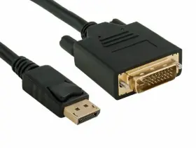 Zc2610mm-03 Premium 2 Pks New Gold Plated Displayport To Dvi Cable 28awg 3 Feet
