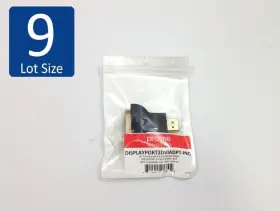 225708 Proline New Lot Of 9 Displayport2dviadpt-pro Display Port - Dvi-a Sealed