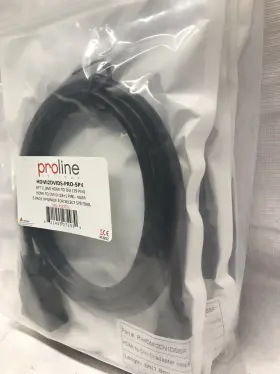 42516 Proline Options 821455272930 Hdmi To Dvi-d 18 1 Pin Display C2g Male/male 6ft 5 Pack