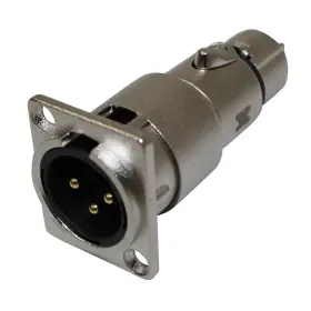 Prxxc3mdf Prox Xc-3mdf Xlr Male To Female Adapter For Panel Mount