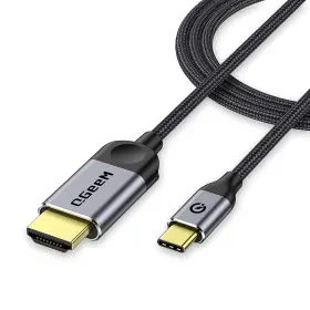 Qgeem 798044875790 Usb C To Hdmi Cable Adapter 6ft 4k Type Thunderbolt 3/4 Compat