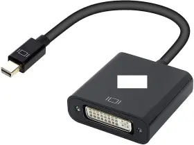 Qian-36 Qianrenon Mini Displayport To Dvi Adapter Cable Dp Male Female Black