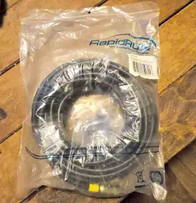 50714 Quiktron 35ft Rapid Run Runner - Uxga Base Cable Black Jacket P/n