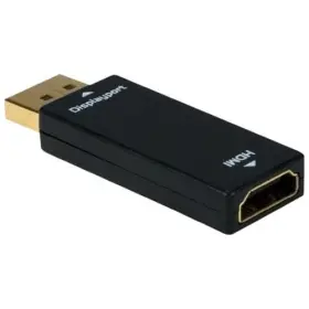 Qvs 037229004854 Audio/video Adapter - 1 X Displayport Male Digital Video Hdmi Female