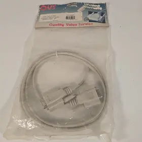 Cc319-06 Qvs 6ft Db9 Male To Hd15 Vga Nec Multisync-type Monitor Video Cable