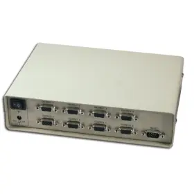 Msv608 Qvs Inc 100mhz 8port Vga Video Splitter/distribution Amplifier